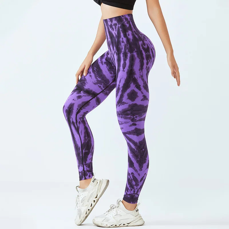 Tie Dye Yoga Pants Gym Leggings