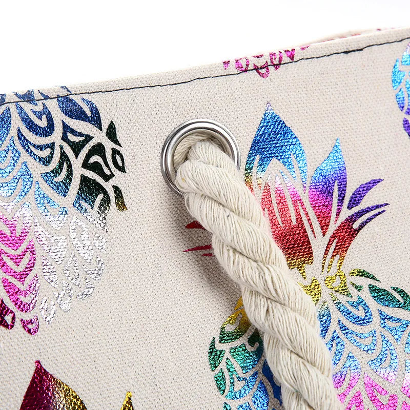 Canvas Handbag Animal Printed For Women