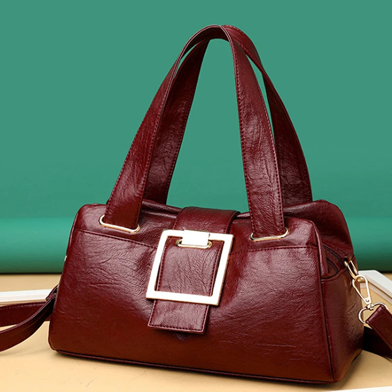 Women Vintage Soft Leather Handbags