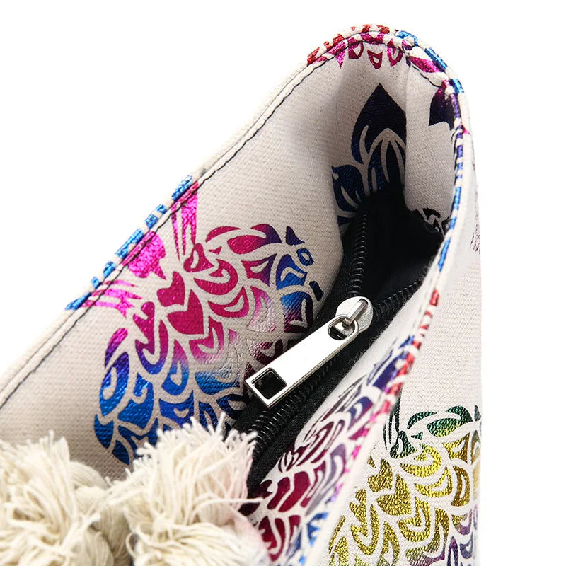Canvas Handbag Animal Printed For Women