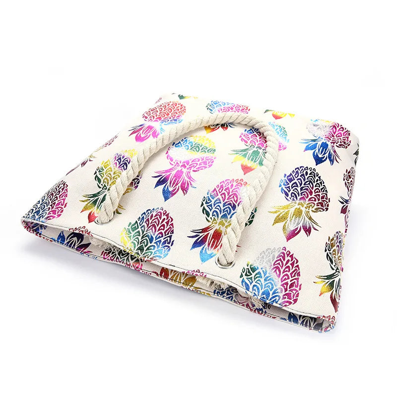 Canvas Handbag Animal Printed For Women