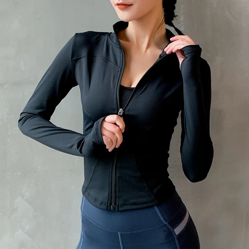 Women's Long Sleeve Sports Jacket