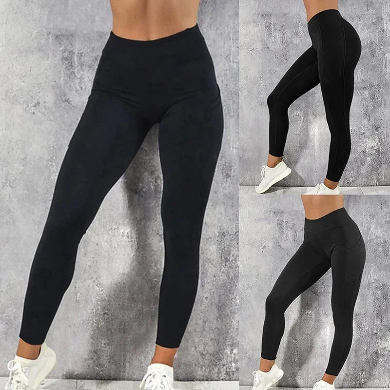 Sportswear Woman Pocketed Gym Leggings