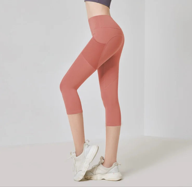 High Waist Quick-Dry Pockets Leggings