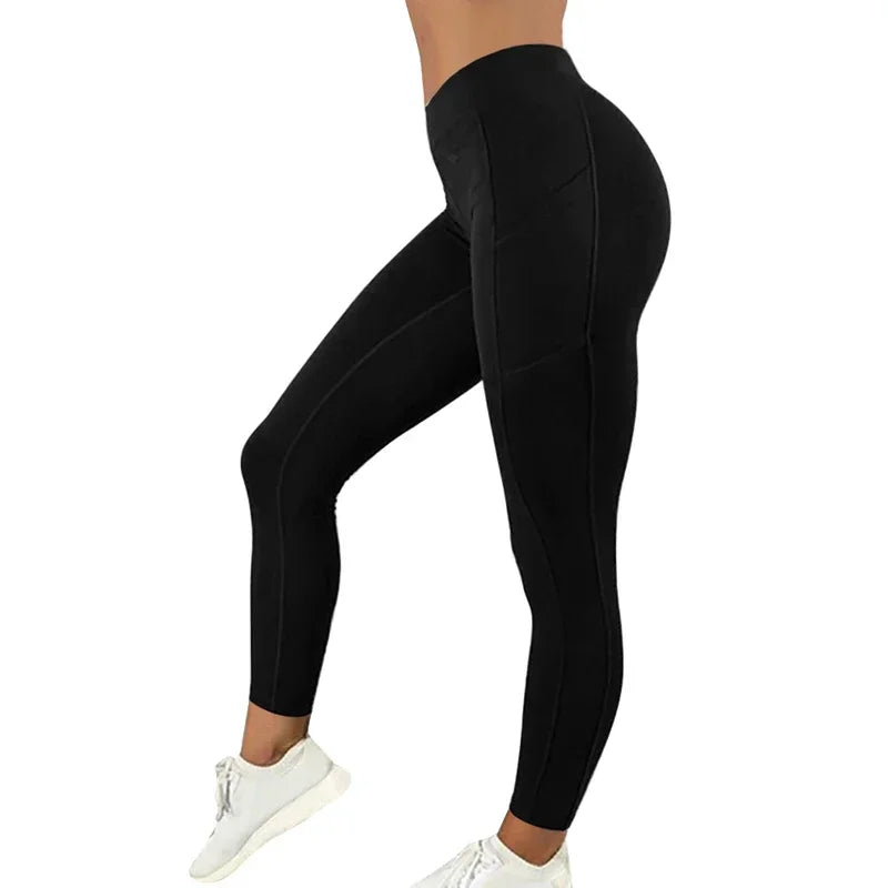 Sportswear Woman Pocketed Gym Leggings