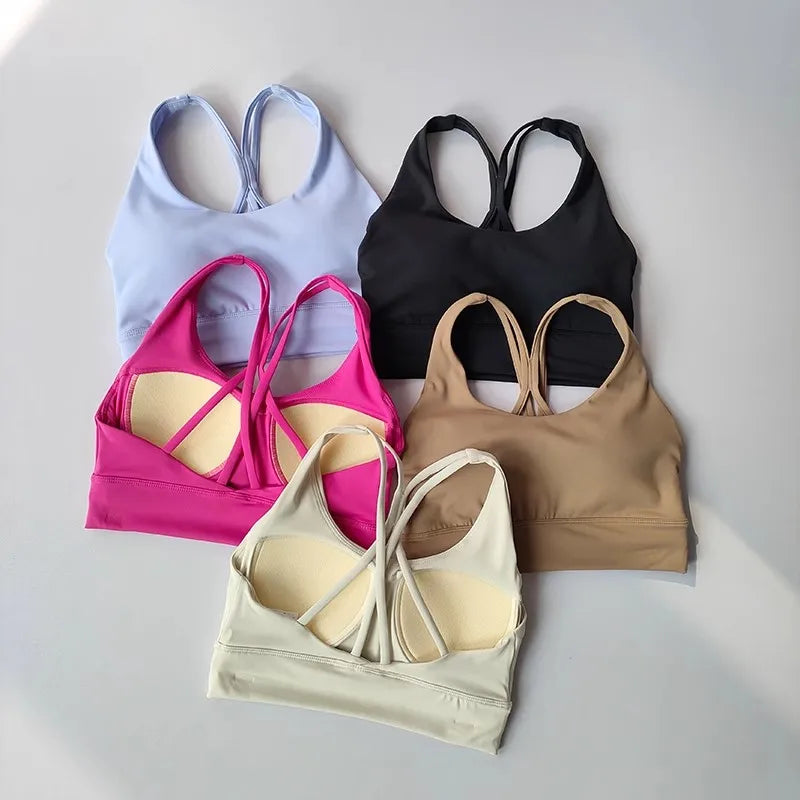 Women Yoga Set 2pcs Sport Suit Gym wear Bra Set