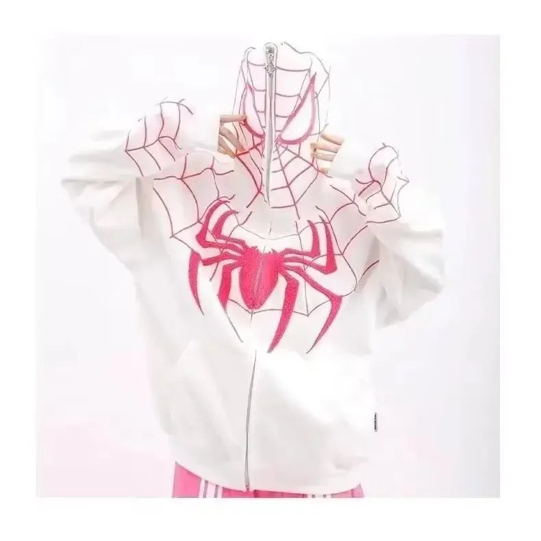 American Style Spiderman Hooded Sweatshirt