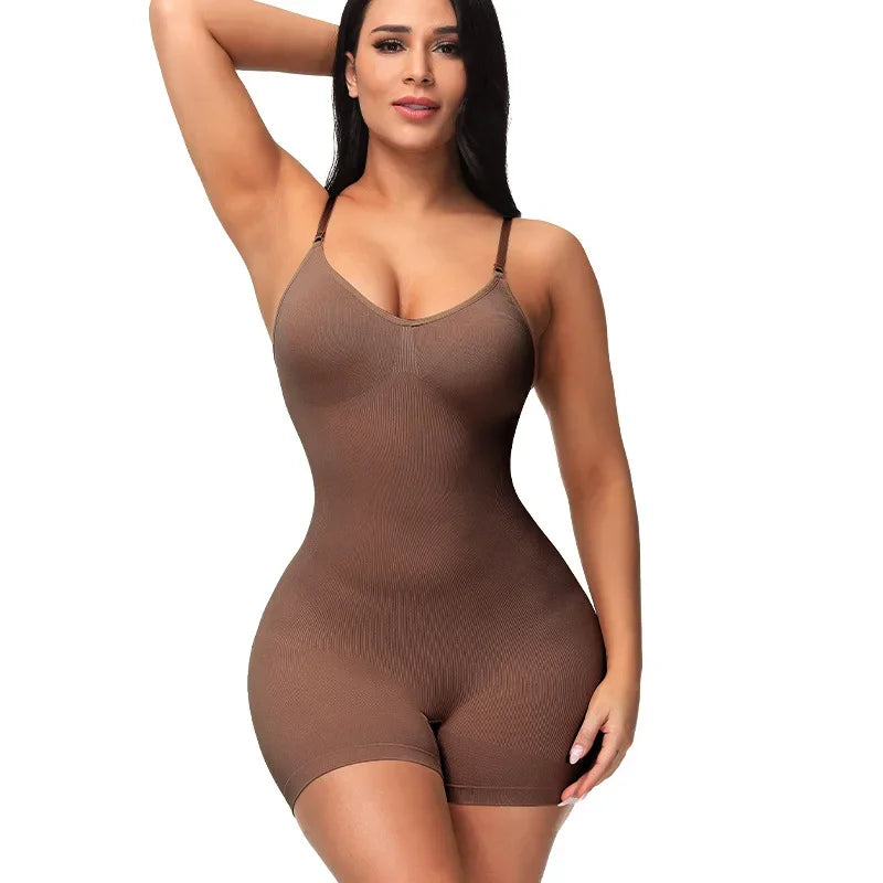 High Elastic Bodysuit for Women Tummy Control Shapewear