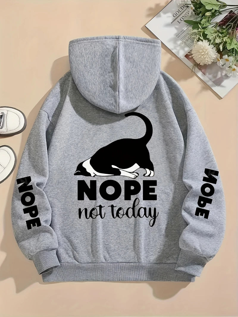 Cute Cat Printing Pullovers