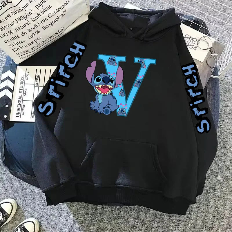 Cute Kawaii Disney Lilo & Stitch Lucky Hoodie