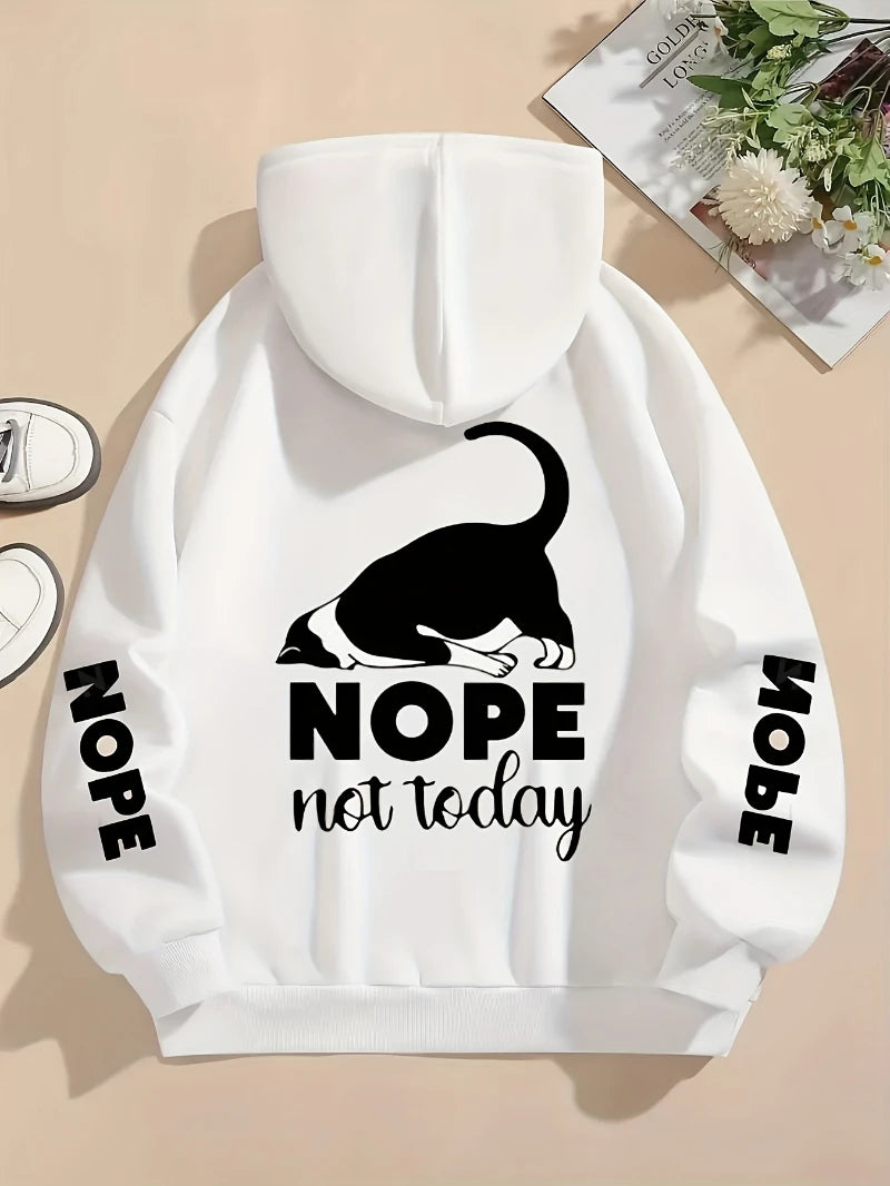 Cute Cat Printing Pullovers