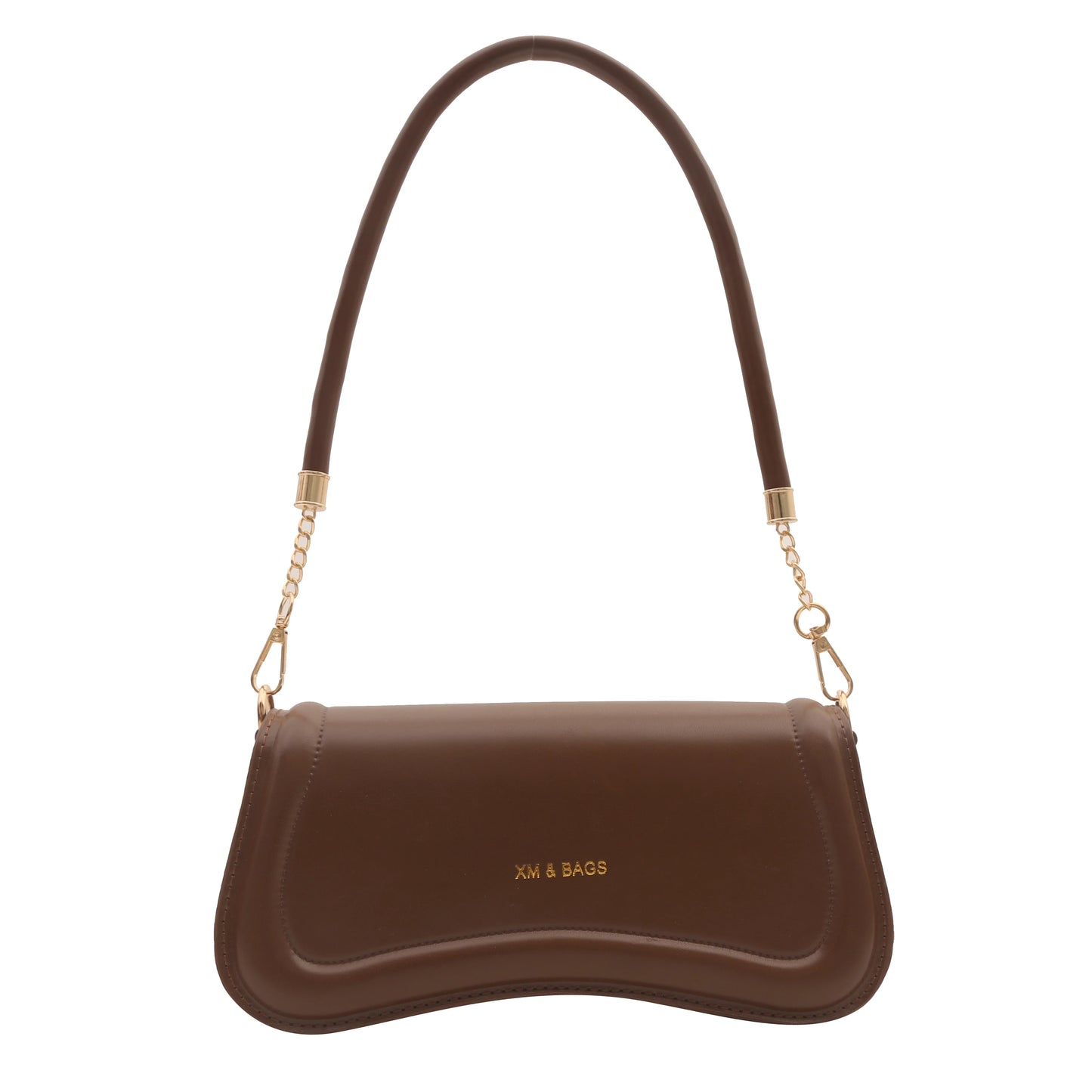 Solid Color Small Top-handle Underarm Bags