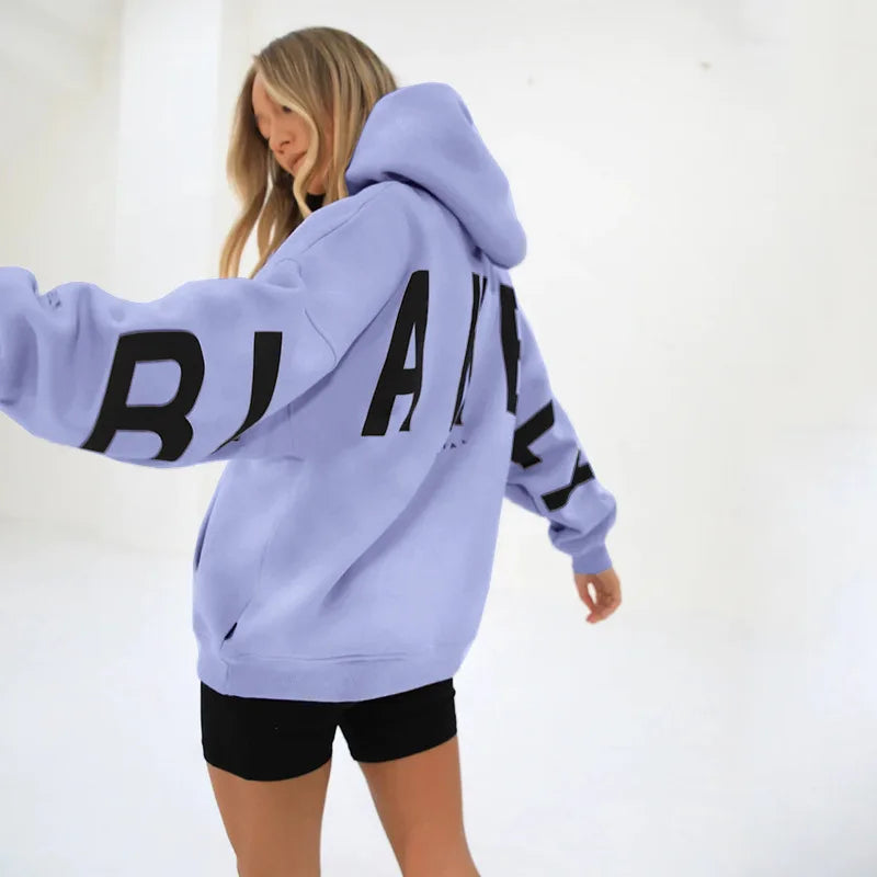 Long Sleeves Loose Hoodies