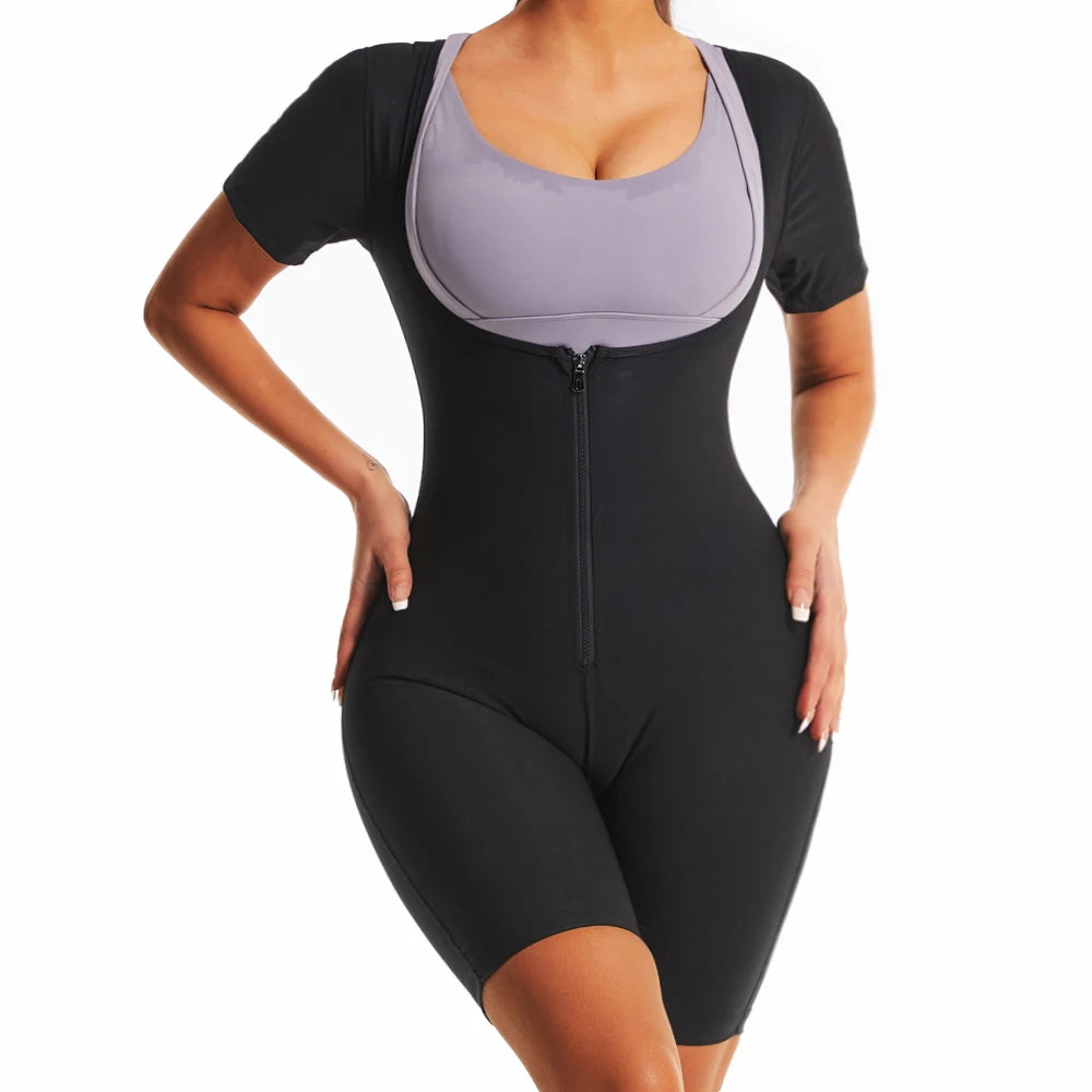 High Compression Bodysuit Girdles Sauna Sweat Suit