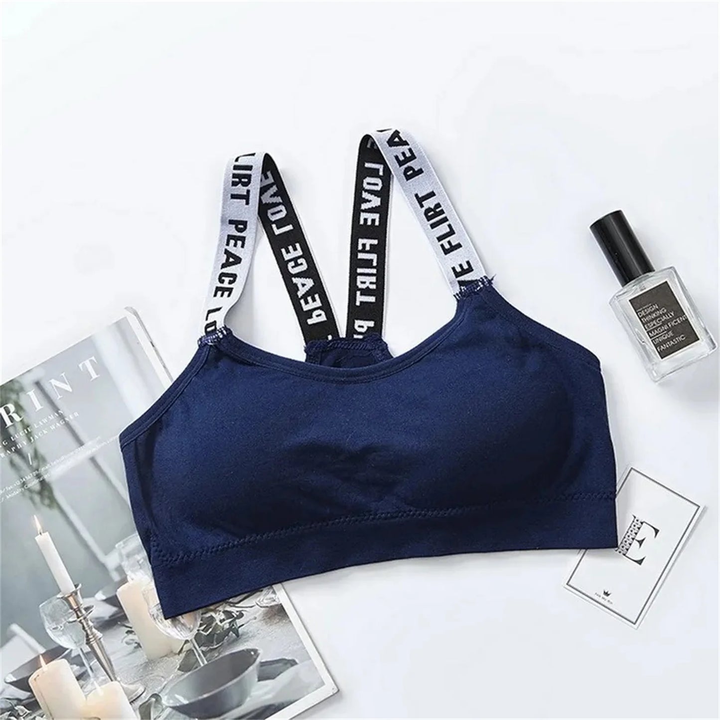 Seamless Breathable Sexy bra Top Sportswear