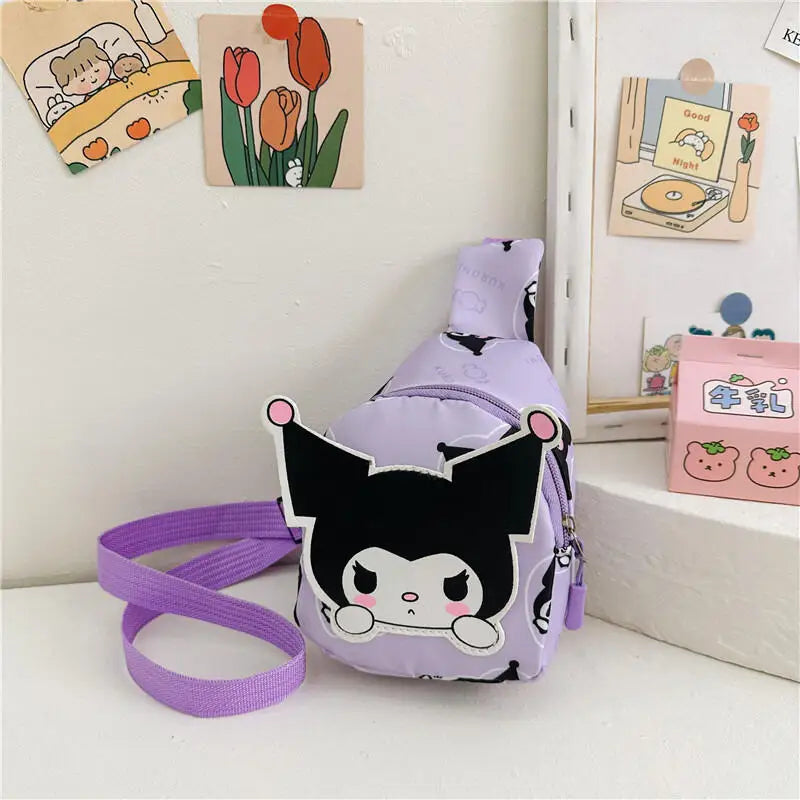 Kawaii Sanrio Hello Kitty Chest Bag Crossbody Bags