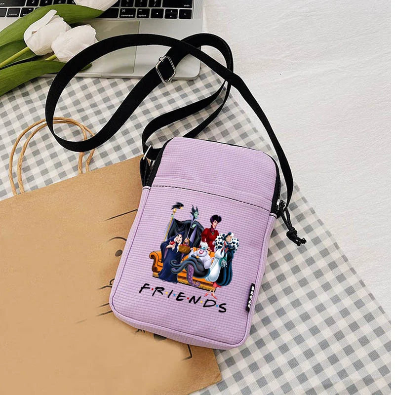 Disney Character Printed Crossbody Bag