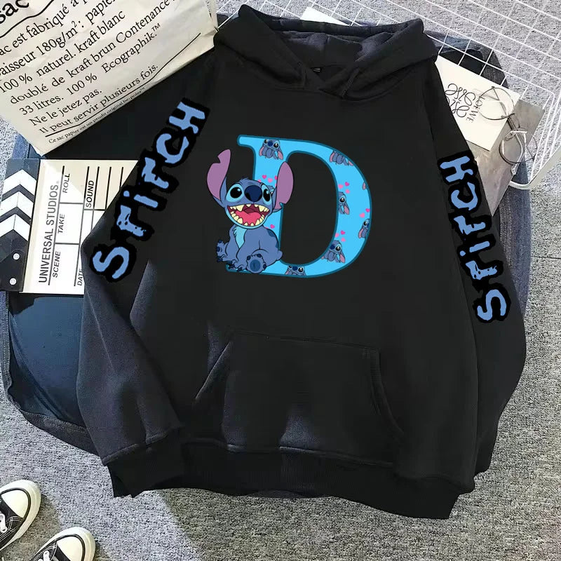 Cute Kawaii Disney Lilo & Stitch Lucky Hoodie