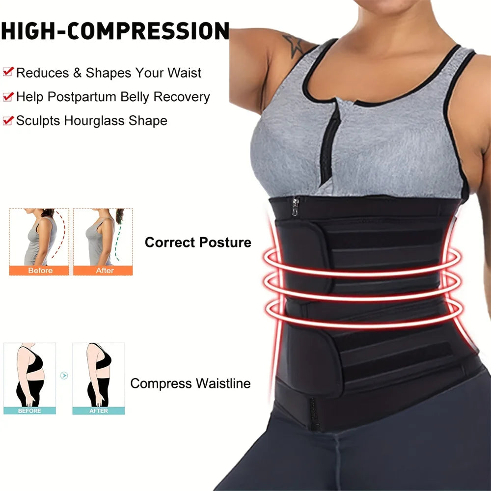 Breathable Neoprene Waist Trainer Belt