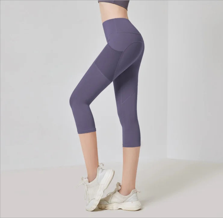 High Waist Quick-Dry Pockets Leggings