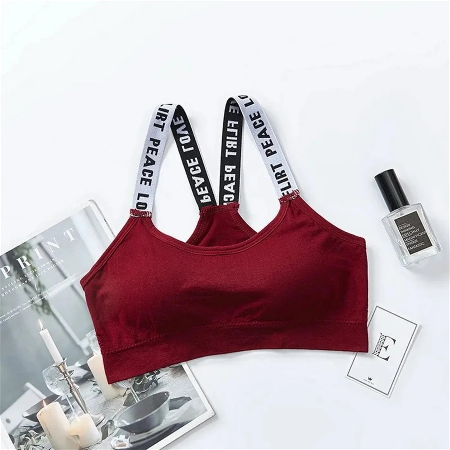 Seamless Breathable Sexy bra Top Sportswear