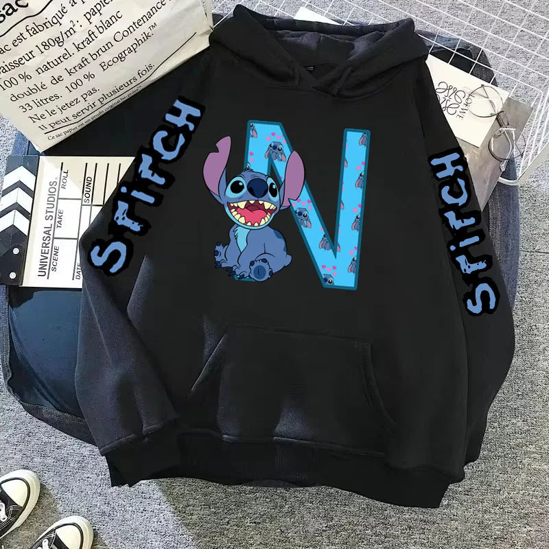Cute Kawaii Disney Lilo & Stitch Lucky Hoodie