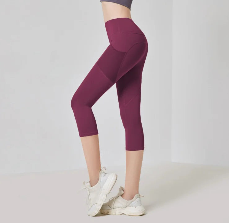High Waist Quick-Dry Pockets Leggings