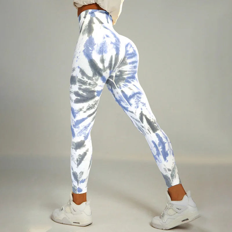 Tie Dye Yoga Pants Gym Leggings