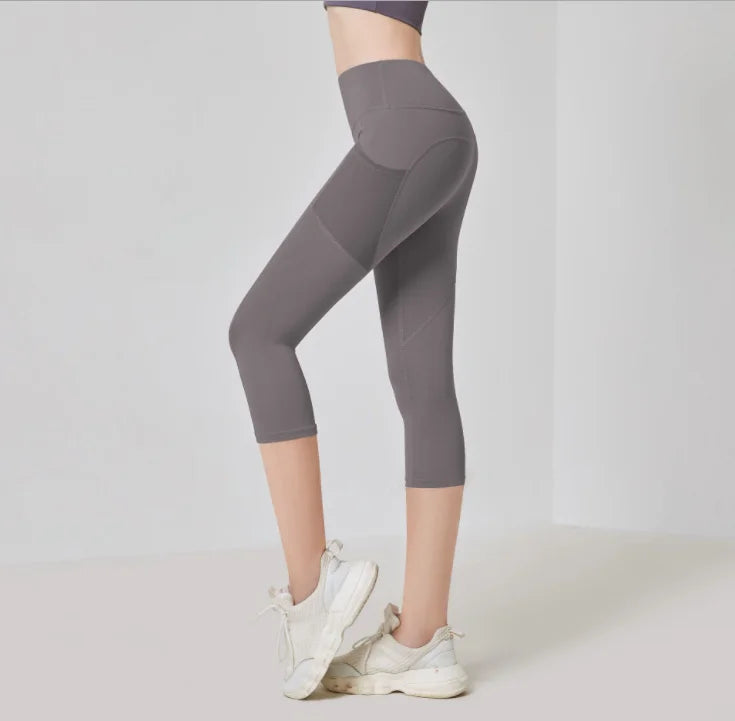 High Waist Quick-Dry Pockets Leggings