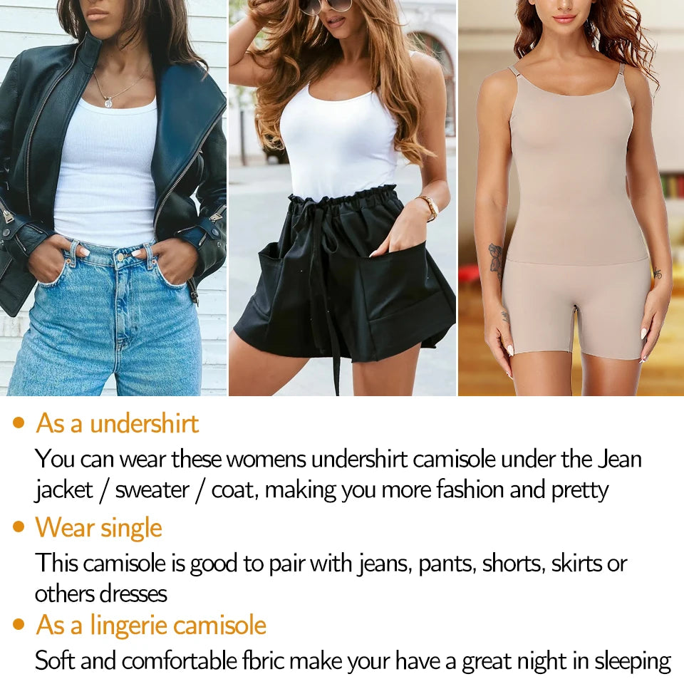 Body Shaping Camisole Tank Tops