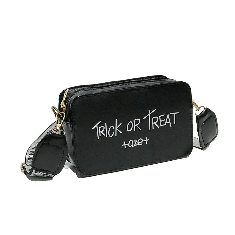 Trick Or Treat Square Crossbody Bag