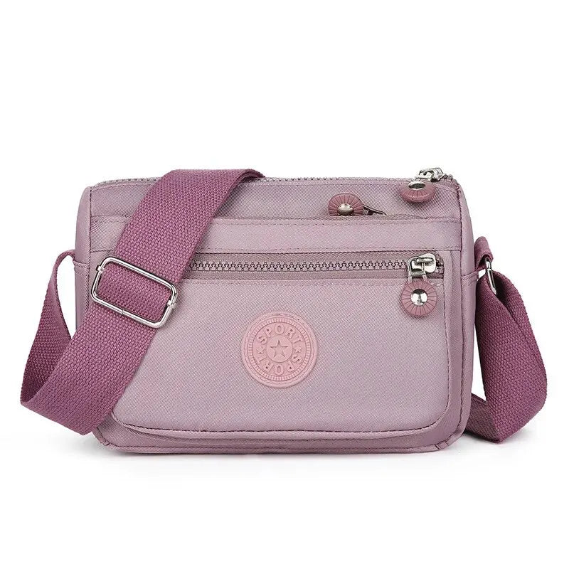 Nylon Oblique Ladies Cross-bag