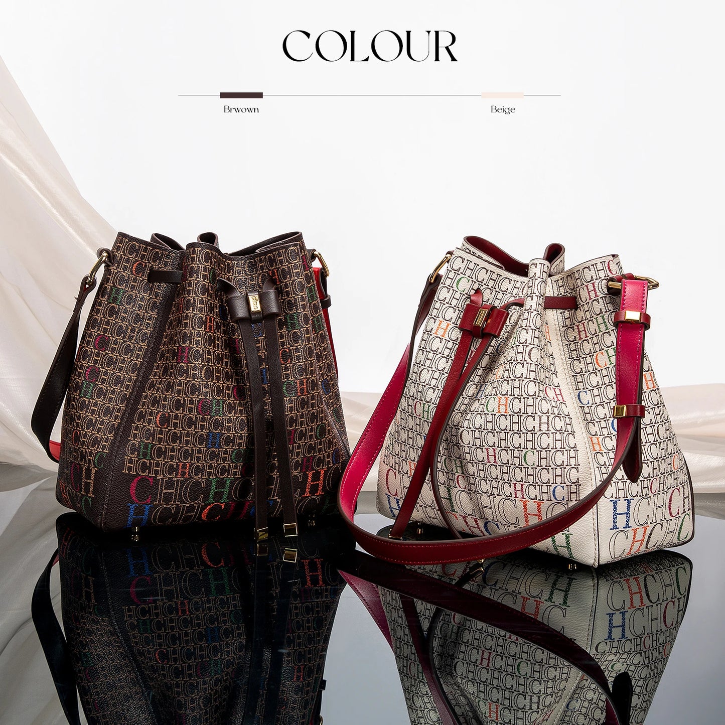 Luxury Classic PVC Printed Women Designer Bag