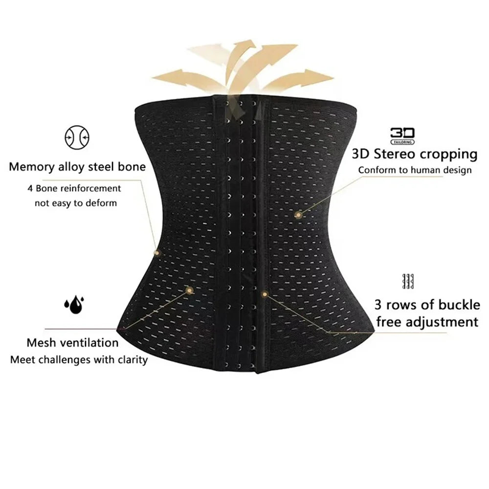 Black Belly Band Shaping Shaper Corset