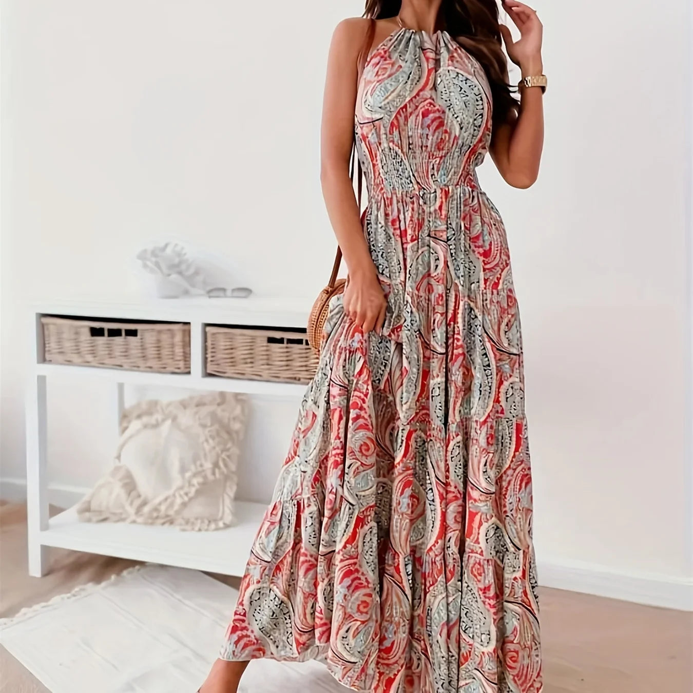Loose Summer Beach Women’s Long Dress