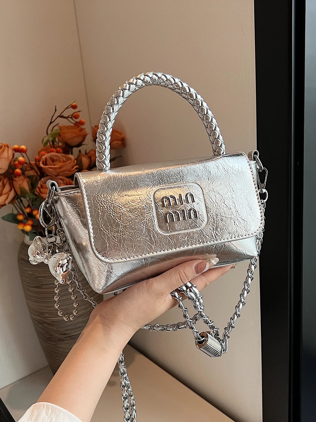 New trendy all-match chain shoulder messenger bag