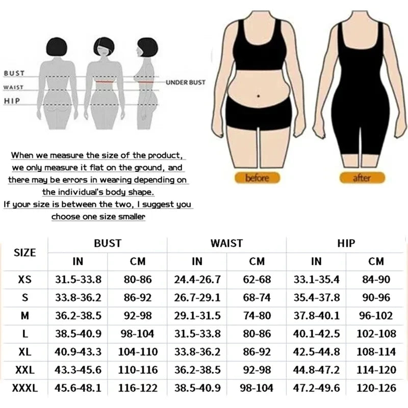 Corset Tummy Control Zipper Cincher Shapewear
