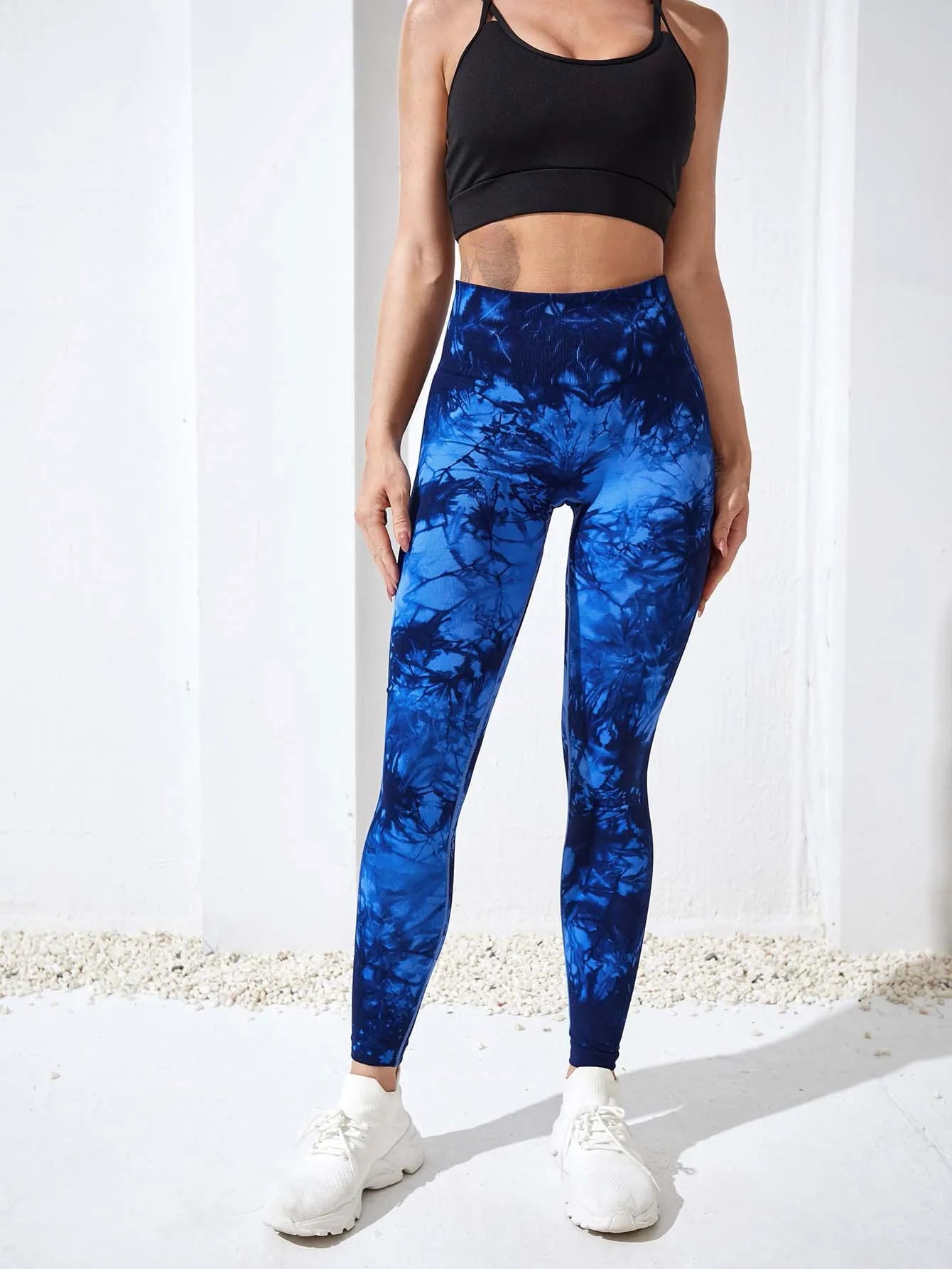 Tie Dye Seamless High Waist Yoga Pants