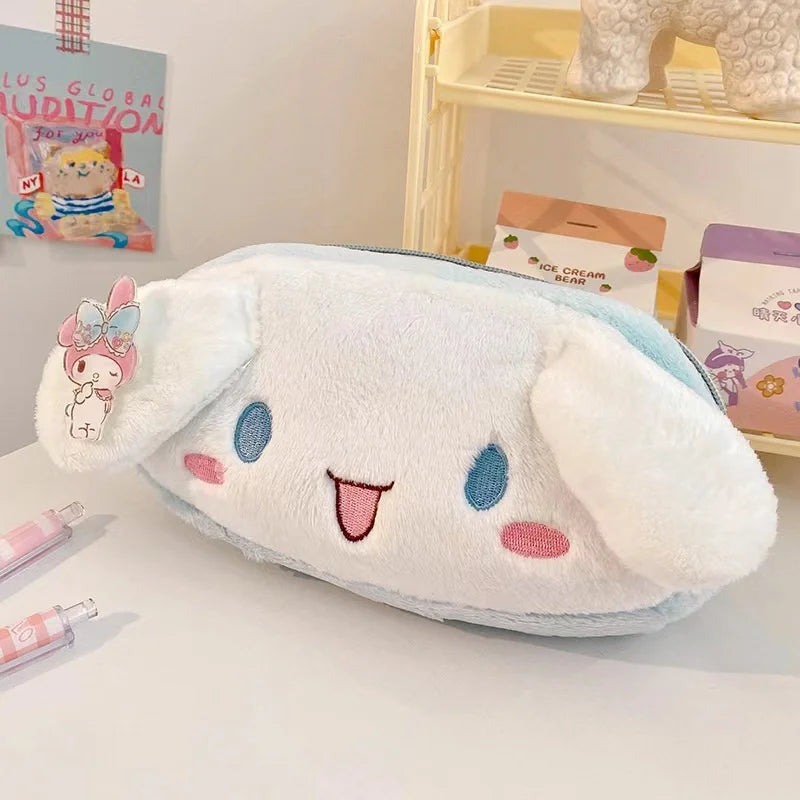 Sanrio Melody Cinnamoroll Pencil Case With Large Capacity