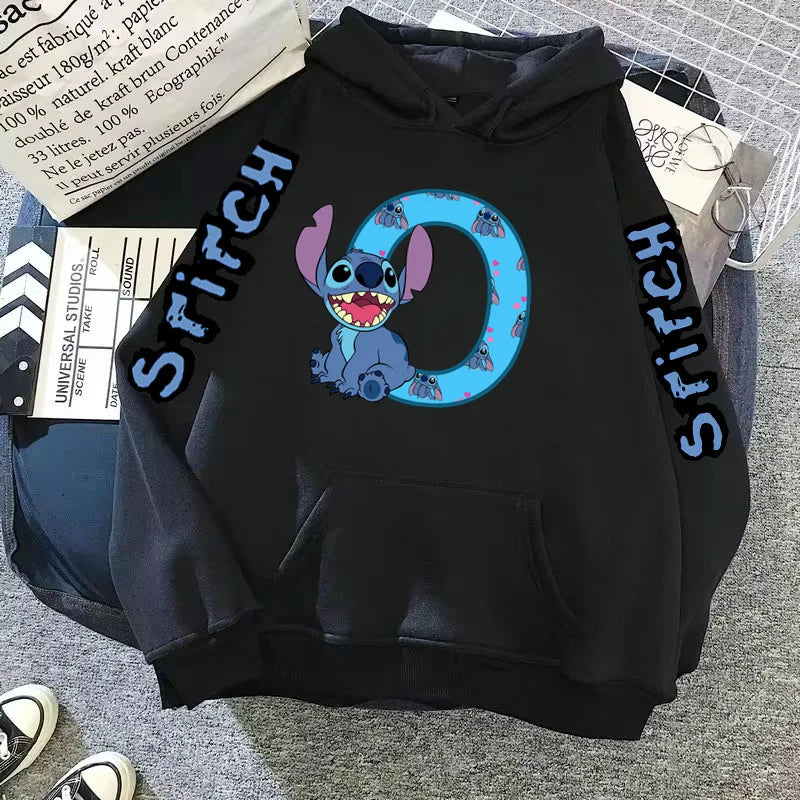 Cute Kawaii Disney Lilo & Stitch Lucky Hoodie