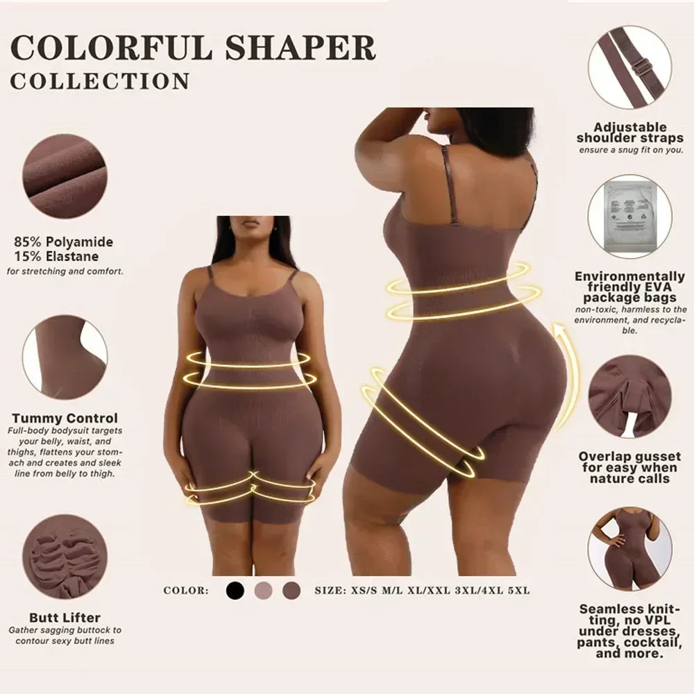 Shapewear Stree Tummy  Control jumpsuit