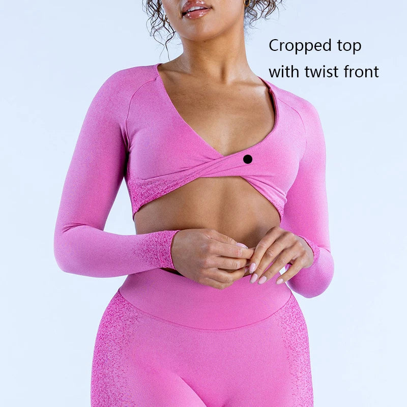 HAUT SHARK Seamless Women Activewear Sets