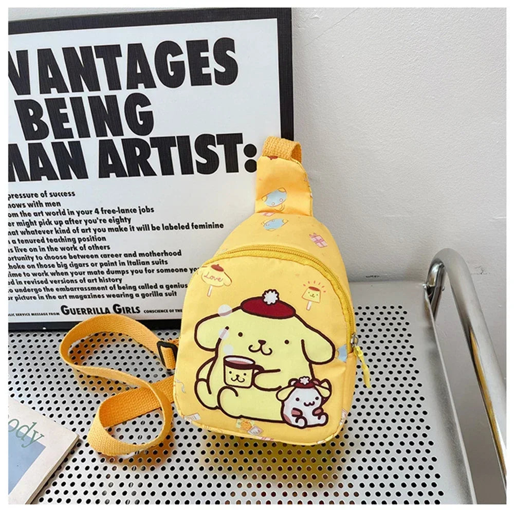 Anime Hello Kitty Sanrio Children Chest Bag