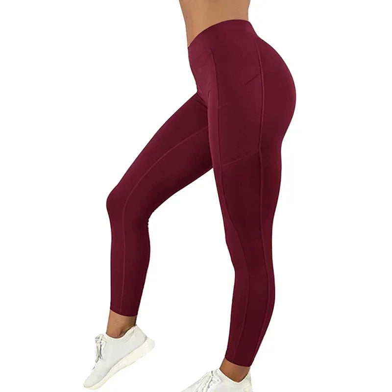 Sportswear Woman Pocketed Gym Leggings
