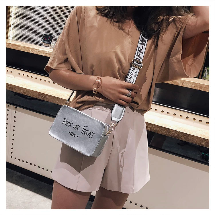 Trick Or Treat Square Crossbody Bag
