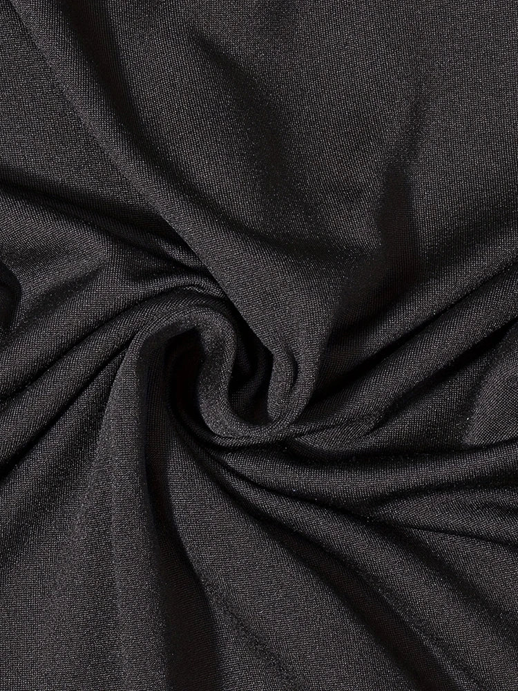 Short Sleeve Solid Skinny Bodycon Jumpsuits