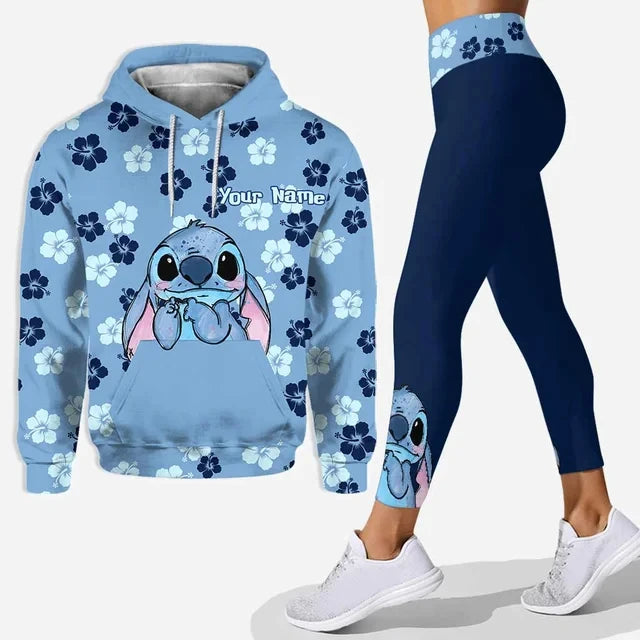 3D Women's Set Sports Disney Yoga Sportswear
