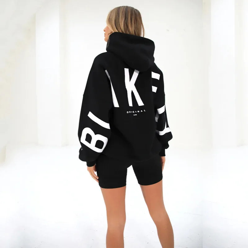 Long Sleeves Loose Hoodies