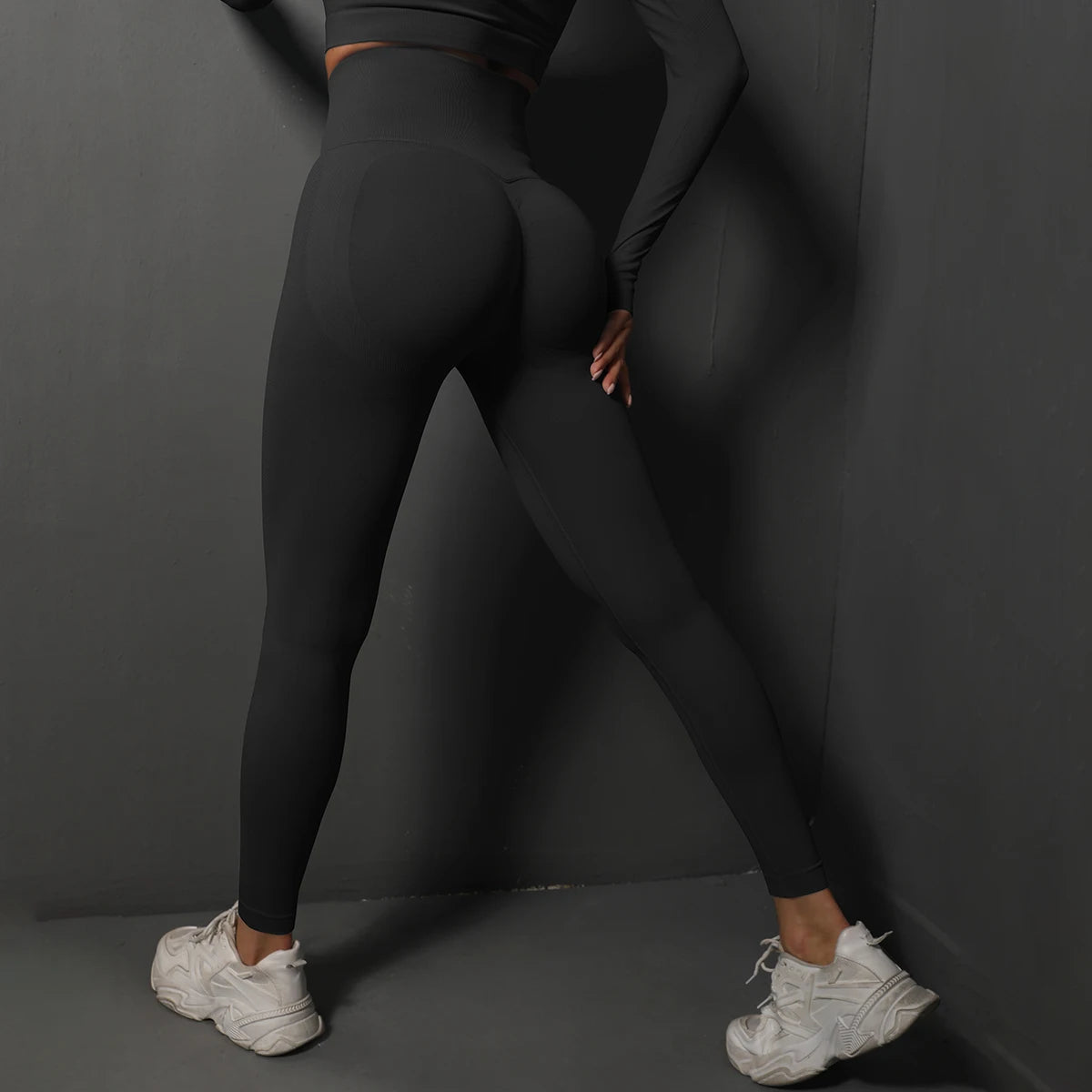 Seamless High Waist Booty Lifting Gym Leggings