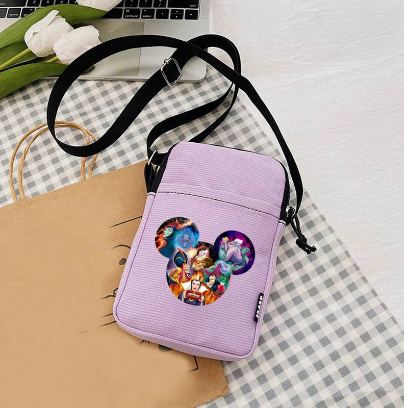 Disney Character Printed Crossbody Bag